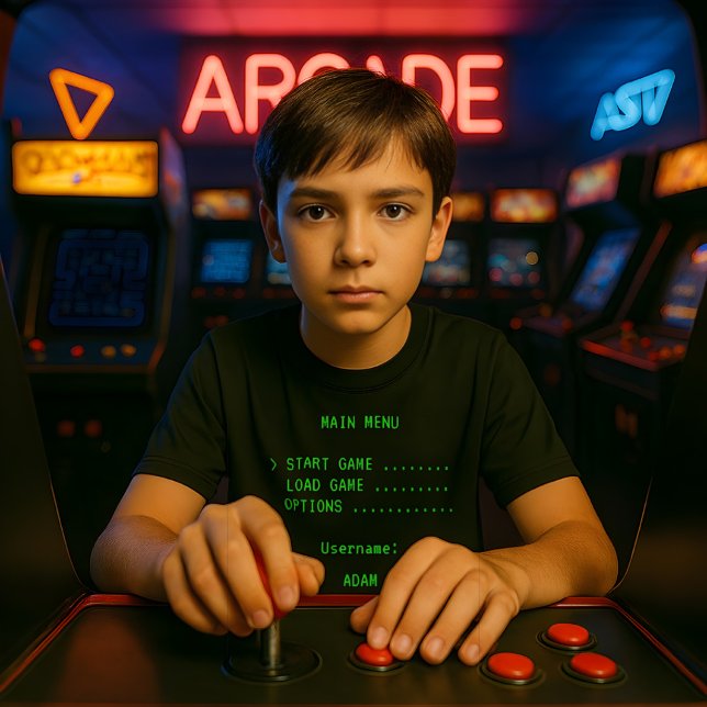 Benutzerdefinierter T - Shirt für Gamer - Benutzer (Von Creator hochgeladen)