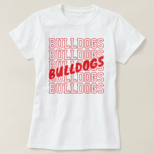 Benutzerdefinierter Teamname auf Wiederholung - T- T-Shirt