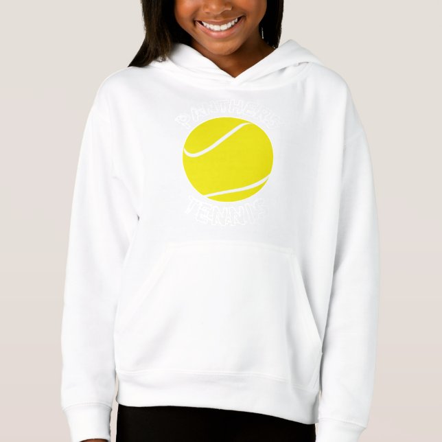 Benutzerdefinierter Teamname für den Tennis-Spiele Hoodie (Vorderseite)