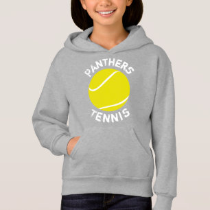 Benutzerdefinierter Teamname für den Tennis-Spiele Hoodie