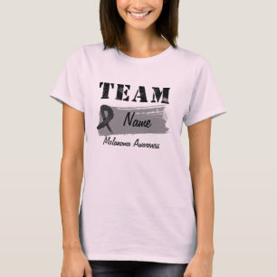 Benutzerdefinierter Teamname - Melanom T-Shirt