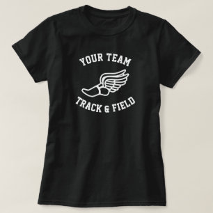 Benutzerdefinierter Teamname oder -text für Frauen T-Shirt