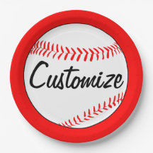 Benutzerdefinierter Teamname und Farbe der Basebal