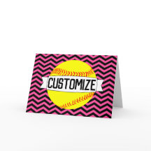 Benutzerdefinierter Teamname und Farbfeld-Softball