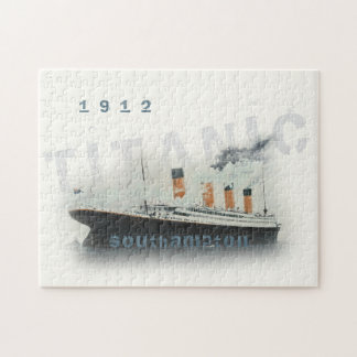 Benutzerdefinierter Text 1912 Titanic Jigsaw Puzzl Puzzle