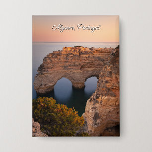 Benutzerdefinierter Text Algarve, Portugal Button