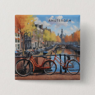 Benutzerdefinierter Text Amsterdam Button