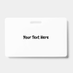 Benutzerdefinierter Text  Ausweis