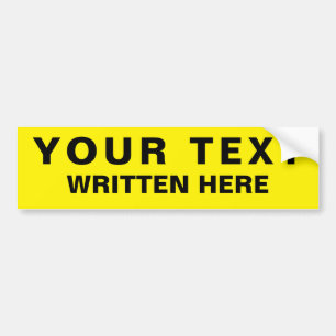 Benutzerdefinierter Text-Autoaufkleber Autoaufkleber