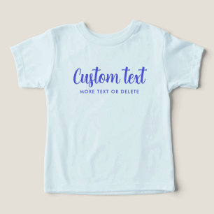 Benutzerdefinierter Text Baby Bella Canvas Tri-Ble
