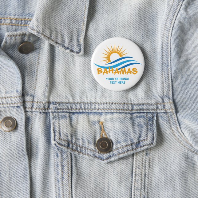 Benutzerdefinierter Text Bahamas Button (Beispiel)