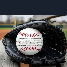 Benutzerdefinierter Text Baseball – Personalisiert