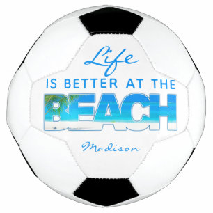 Benutzerdefinierter Text BEACH Fußball