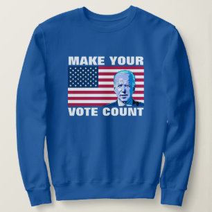 Benutzerdefinierter Text: Biden-Artikel 1 Sweatshirt