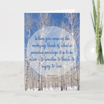 Benutzerdefinierter Text Blaue Himmel Ragt Aspen I