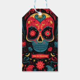 Benutzerdefinierter Text Dia de Muertos ☠️ Eternal Geschenkanhänger