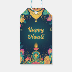 Benutzerdefinierter Text, Diwali Radiance - Licht Geschenkanhänger
