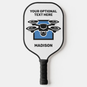 Benutzerdefinierter Text-Drossel Pickleball Schläger