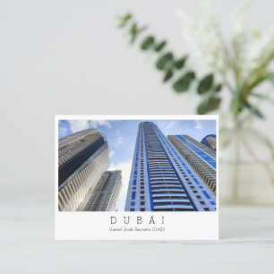 Benutzerdefinierter Text, Dubai, Postkarte der Ver