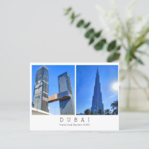 Benutzerdefinierter Text, Dubai, Postkarte der Ver