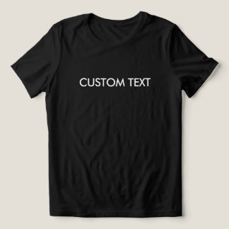 Benutzerdefinierter Text für Frauen Benutzerdefini Tri-Blend Shirt