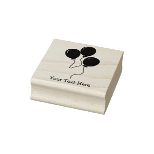 Benutzerdefinierter Text für Geburtstagsparty Gummistempel
