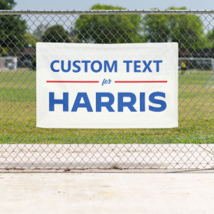 Benutzerdefinierter Text für Harris 2024 Banner