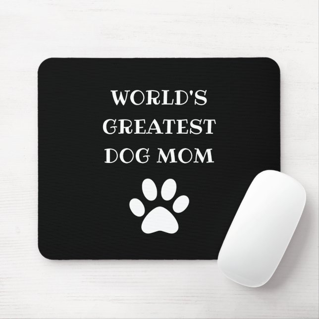 Benutzerdefinierter Text für personalisierte Hunde Mousepad (Mit Mouse)