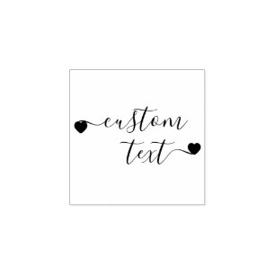 Benutzerdefinierter Text für Signaturen Gummistempel