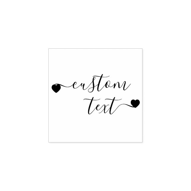 Benutzerdefinierter Text für Signaturen Gummistempel (Prägung)