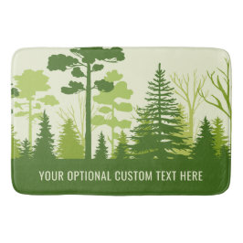 Benutzerdefinierter Text Grünwaldmatten Badematte