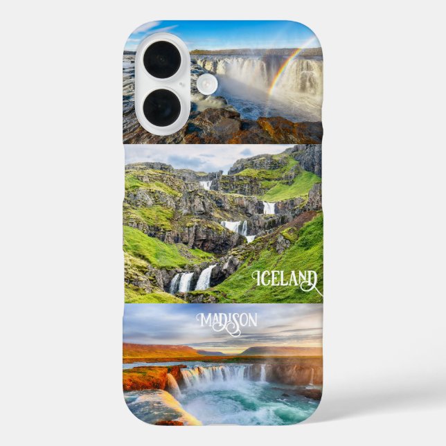 Benutzerdefinierter Text Island Case-Mate iPhone Hülle (Rückseite)