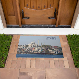 Benutzerdefinierter Text Istanbul Fußmatte