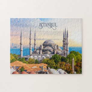 Benutzerdefinierter Text Istanbul Puzzle