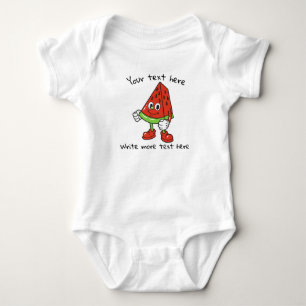 Benutzerdefinierter Text liebenswerte süße Wasserm Baby Strampler