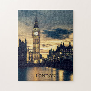 Benutzerdefinierter Text London Puzzle