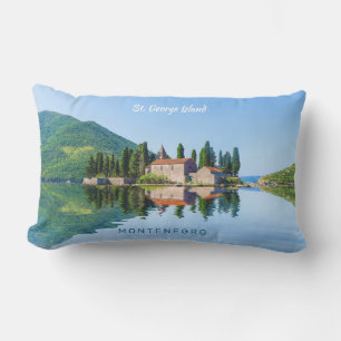 Benutzerdefinierter Text Montenegro Kissen Für Draußen