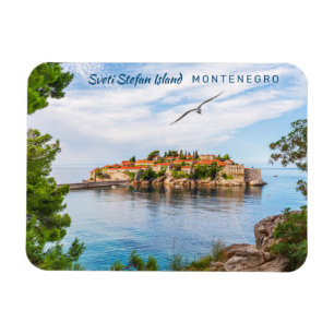Benutzerdefinierter Text Montenegro Magnet