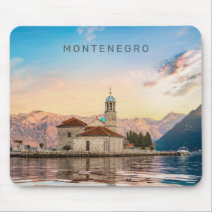 Benutzerdefinierter Text Montenegro Mousepad