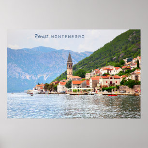 Benutzerdefinierter Text Montenegro Poster