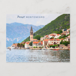 Benutzerdefinierter Text Montenegro Postkarte