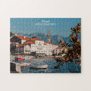 Benutzerdefinierter Text Montenegro Puzzle