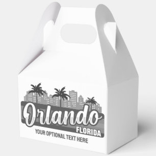 Benutzerdefinierter Text Orlando Florida Geschenkschachtel