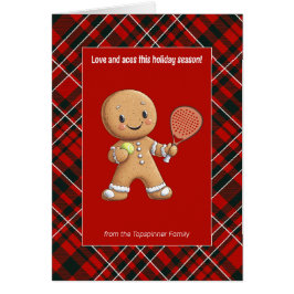 🎾 🎄 benutzerdefinierter Text, Padel Powered Chri