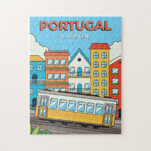 Benutzerdefinierter Text - Portugal Puzzle