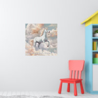 Benutzerdefinierter Text Schönes Einhorn
