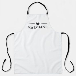Benutzerdefinierter Text, Schürze Küche