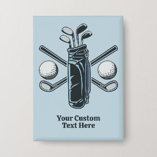 Benutzerdefinierter Text- und FarbGolf Button