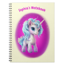 Benutzerdefinierter Text Unicorn-Notebook