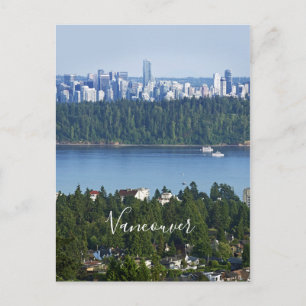 Benutzerdefinierter Text Vancouver, Kanada Postkar Postkarte